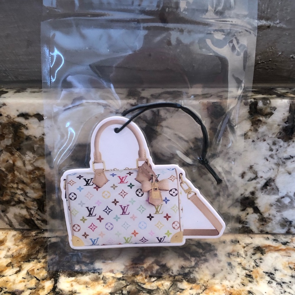 Louis Vuitton Multi Color Purse Luxury Car Freshie Hanging Air Freshener Sealed